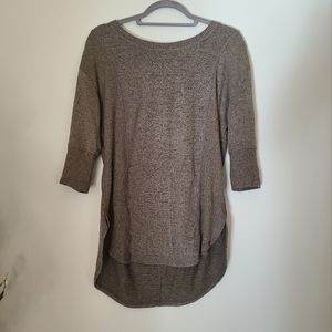 Maurices Gray Half Length Sleev Top